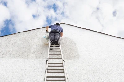 Peinture extérieure à Saumeray — façades et ravalement
